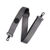Levy's MCP-001 Case Strap With Printed Black and Red Plaid Pattern