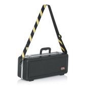 Levy&#039;s Case Straps MCS-003 Case Strap With Printed Black and Yellow Stripe Pattern