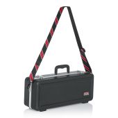 Levy&#039;s Case Straps MCS-004 Case Strap With Printed Black and Red Stripe Pattern