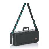 Levy&#039;s Case Straps MCS-005 Case Strap With Printed Black and Green Stripe Pattern