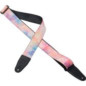 Levy's MDL8-012 Kaleidoscope PInk & Blue Guitar Strap 