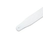 Levy&#039;s Guitar Straps MG26DS-WHT_ABK Garment strap w/ decorative stitching and stud 