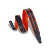 Levy's MG317DRS-ORG_BLK  Orange & Black Guitar Strap