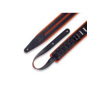 Levy&#039;s MG317DRS-ORG_BLK  Orange &amp; Black Guitar Strap
