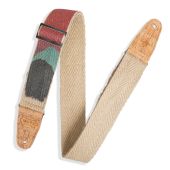 Levy's Guitar Straps MH8P-003 Hemp Webbing Guitar Strap 