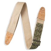 Levy's Guitar Straps MH8P-005  2"" Hemp Webbing Guitar Strap