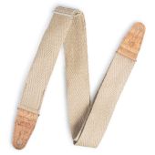 Levy's Guitar Straps MH8P-NAT Hemp Webbing Guitar Strap