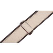 Levy&#039;s Guitar Straps MHG7-DBR Supple Padding Wrapped in Garment Leather. Veg-Tan