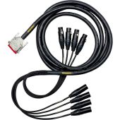 Mogami AES DB25 to XLR Yamaha format 15 ft (GOLD-AES-DB25-XLR-15)