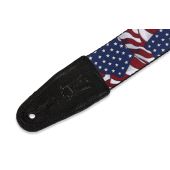 Levy&#039;s Guitar Straps MP-09  Stars &amp; Stripes  Guitar Strap