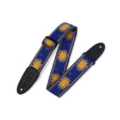 Levy's Guitar Straps MPJG-SUN-BLU Jacquard Weave SUN BLUE