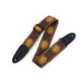 Levy's Guitar Straps MPJG-SUN-BRN Brown Sun