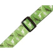 Levy&#039;s Guitar Straps MPJR-003 Kids Guitar Strap Dinosaurs 