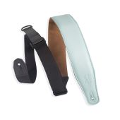 Levy's Guitar Strap MRHGS-AQU Aqua Leather Upper With Padding And Suede Backing