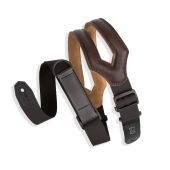Levy's Guitar Straps MRHSS-DBR RipChord Technology Dark Brown