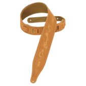 Levy's Guitar Strap MS17T08-HNY Suede Honey