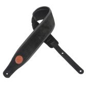 Levy's Guitar Straps MSS2S-BLK Black Guitar Strap