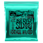 Ernie Ball P03626 Not Even Slinky Nickel Wound Electric Strings 3 Pk 12-56 Gauge