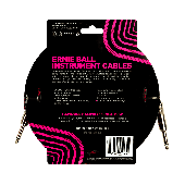 BRAIDED INSTRUMENT CABLE STRAIGHT/STRAIGHT 18FT - RED/BLACK