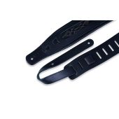 Levy&#039;s Guitar Straps PM31-BLK Veg-Tan Leather Guitar Strap BLACK