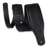 Levy's Guitar Straps PM32BH-BLK Wide Garment Leather Guitar Strap Black 
