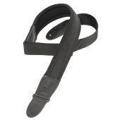 Levy's Guitar Straps PM48NP2-BLK Neoprene Padded Guitar Strap Black 