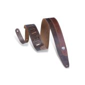 Levy's Guitar Straps PMD4BU-DBR Rebel Garment Leathers