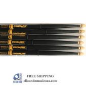 PROMARK 7A Drum Sticks Black Select Balance Rebound Active Grip 3 PAIRs