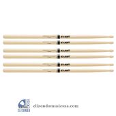 ProMark TX2BW Hickory Drum Sticks Wood Tip - 3 Pairs