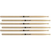 ProMark TX5AW 3 Pairs Drumsticks | American Hickory | Made in the USA