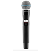 SHURE QLXD2/BETA58A Handheld Wireless Microphone Transmitter