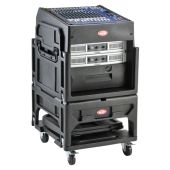 SKB Cases 1SKB19-R1208 12U Top / 8U Bottom Gig Rig Mixer Rack Case