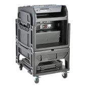 SKB Cases 1SKB19-R1208 12U Top / 8U Bottom Gig Rig Mixer Rack Case