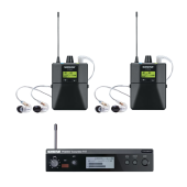 Shure PSM 300 Stereo Personal Wireless Monitor System P3TRA215TWP TWIN PACK