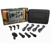 Shure PGASTUDIOKIT4 Studio Drum Microphone Kit