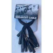 D'Addario PW-XLRMB-01 Modular Breakout Audio Snake XLR Male