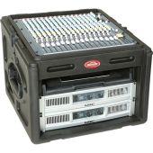 SKB Cases 1SKB-R106 10U Top 6U Front Roto Rack Case