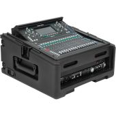 SKB Cases 1SKB-R102W Rolling Compact Rig, 10U x 2U