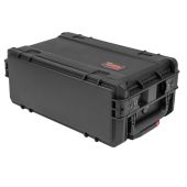SKB Cases 3i-4U11-W 4U Injection Molded 11&quot; Deep Rack w/Wheels Black