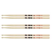 Vic Firth 5B American Classic Drum Sticks 3 Pack