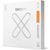 D'Addario XSAPB1047-3P  10-47  XS Phosphor Bronze Coated Acoustic Guitar Strings 3 Pack