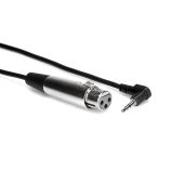 Hosa XVM-101F  XLR3F to Right-angle 3.5 mm TRS 