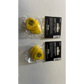 Dunlop 462P.73 Tortex TIII .73mm Guitar Picks, Yellow, Two 12 Pack