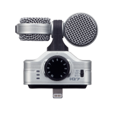 Zoom iQ7 Rotating Mid Side Stereo Capsule - Lightning Connector for iOS